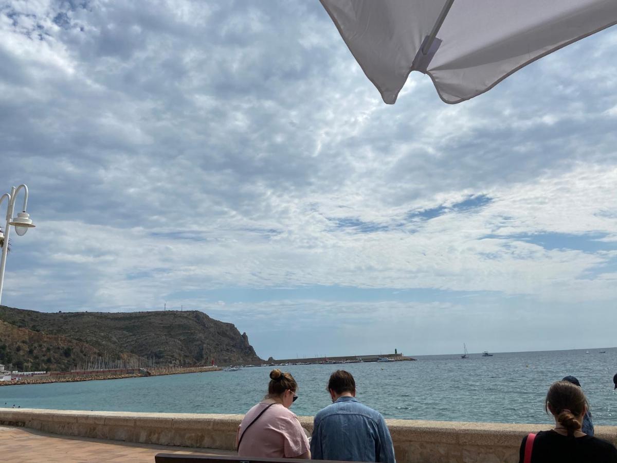 Javea Au Port Vue Mer Devant La Plage Grand Appartement Terrasse Clim Et Wifi Екстер'єр фото