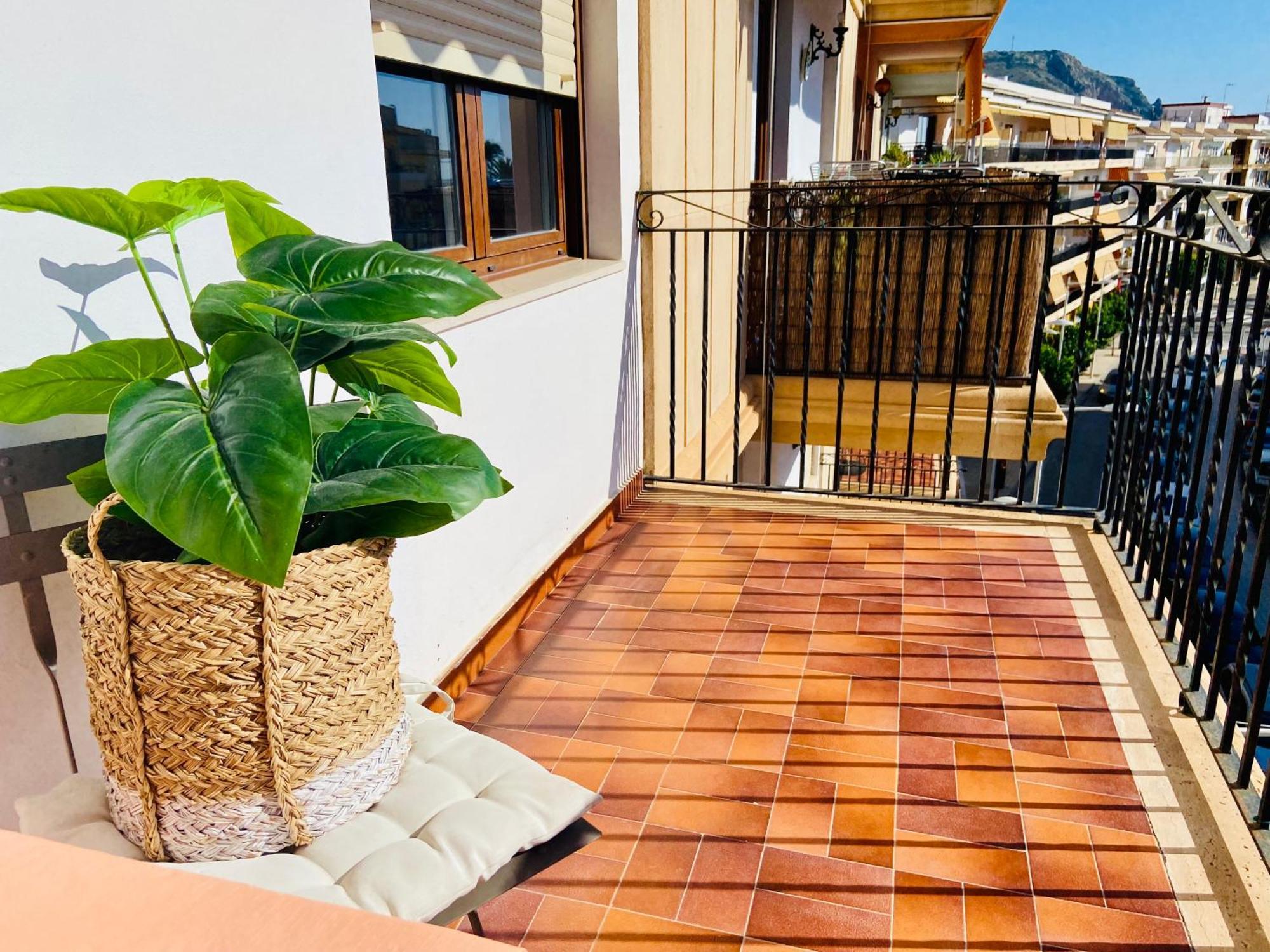 Javea Au Port Vue Mer Devant La Plage Grand Appartement Terrasse Clim Et Wifi Екстер'єр фото